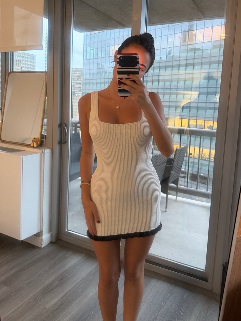 Zara Ribbed Knit Dress